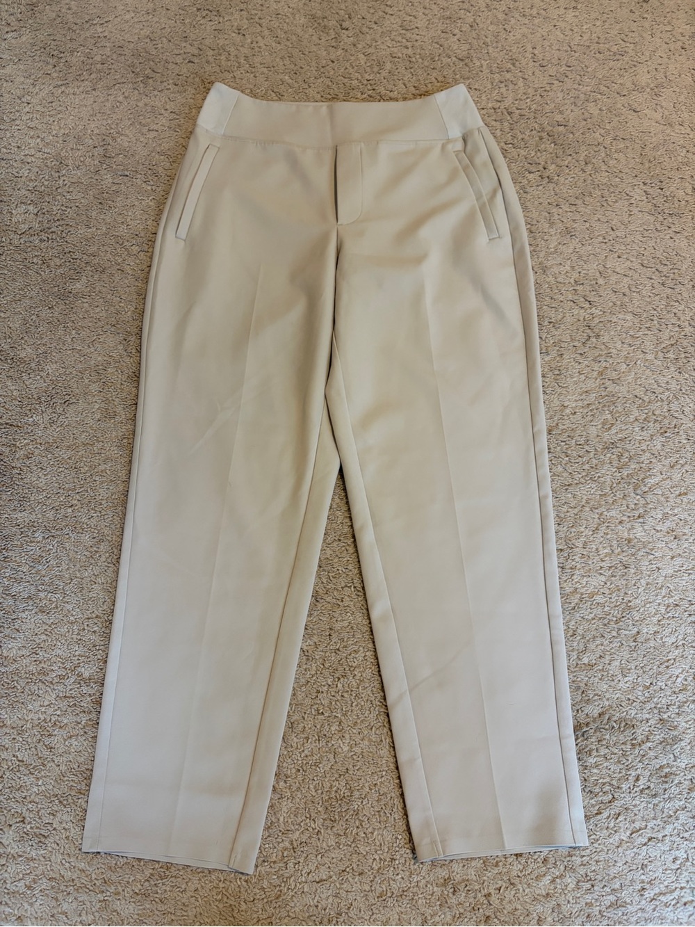 Athleta Endless High Rise Athletic Pants Size 6 Abalone Beige Brown